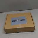 Ravinte 50 Pack 25 Pairs 1/2 inch Overlay Soft Close Hinges for Kitchen Cabinet Hinges Satin Nickel Hidden Hinges Stainless Steel Concealed Hinge self Closing