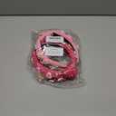 2 Pack Valentines Day Headbands for Women Girls Knot Jeweled Rhinestone Hair Accessories Pink Red Heart Clothes Outfit Gifts