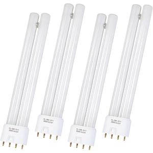 4-Pack PL18-B 18W Replacement Tube Light Bulb Compatible with OttLite Replacement Bulb, Fit for PL18-B-FFP T18330 T186C0 T40112 Type B Fluorescent Bulb, 2G11 Base, 5500K Natural Daylight, 930 LM