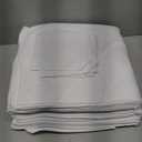 Orighty Washcloths Bulk Towels Set 50 Pack, Highly Absorbent and Soft Feel Microfiber Face Cloths, Multi-Purpose Wash Cloths & Hand Towels for Bathroom, Hotel, Spa, and Gym, 12x12 Inch (White)