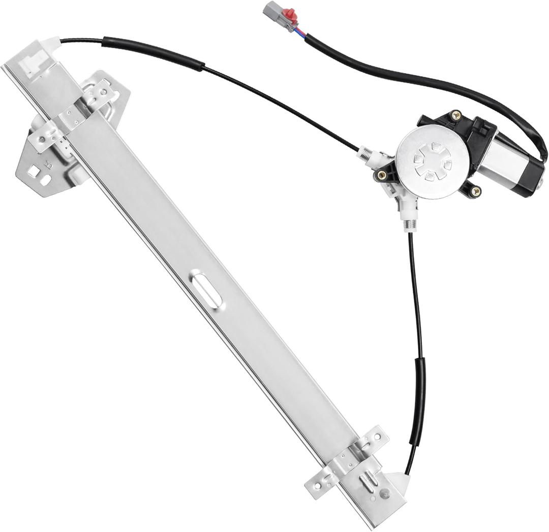 Front Passenger Side Power Window Regulator with Motor (2 Pins) Fit for 2003-2008 Honda Pilot V6 3.5L Sport Utility, 748-130