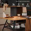 48"x25" Butcher Block Countertop, 4ft DIY Bamboo Countertop, 1.2'' Thick Wood Table Top, Used as Cutting Board, Office Desk Top, Living and Dining Room Table, Washer Dryer Countertop, Kitchen Island