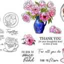 2 x 3 Set 2025 Mother's Day Stamps and Dies for Card Making,Stamps and Dies Sets for DIY Various Festivals Album Scrapbooking Birthdays Greeting Card