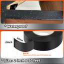 10 Pack Joist Tape for Decking 2" x 50' Weather-Resistant Butyl Joist Tape, Self Adhesive Deck Flashing Tape for Hardwood for Wood Decks Beams Roof 2 inch x 50 feet