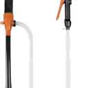 Battery Operated Gas Pump with Nozzle - Battery Powered Gasoline Transfer Pump With 3 FT Long Hose 2.2 GPM Transfer Pump For Water Kerosene Gas Can Hand Fuel Pump