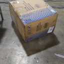 Shintenchi 3 Pieces Patio Furniture Set 3 Pieces PE Rattan Wicker Chairs with Table Outdoor Furniture for Backyard/Garden/Poolside/Outdoor Restaurant Gary Rattan with Blue Cushion