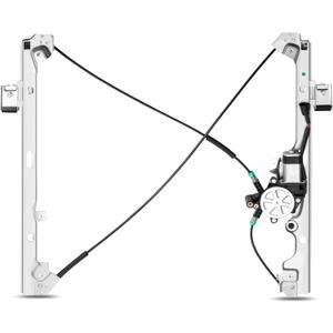 Front Right Passenger Side Power Window Regulator w/Motor for Chevy Silverado Suburban Avalanche Tahoe GMC Sierra Yukon XL Escalade 1999 2000 2001 2002 2003 2004 2005 2006 2007, 741-645 741645