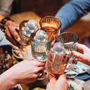 2 x 3D Whiskey Ice Cubes Mold, Funny Shape Ice Cube Tray with Funnel, Party Ice Molds for Cocktails, Bourbon, Brandy, Prank Gifts for Women, Men