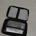 Foldable Keyboard and Mouse, 2.4G Wireless+Dual Bluetooth5.0 Folding Keyboard & Mouse Combos for Business and Travel, USB-C Rechargeable Portable Keyboard Mouse for iPads, Phones, Tablets-Black