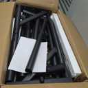 Non-Drilling Truck Rack, Heavy Duty Steel Extendable Truck Bed Ladder Rack, Fit for 52" to 71" Wide Truck Bed, 800 lb. Capacity