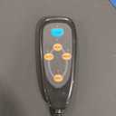 INNOVA HEALTH AND FITNESS ITM4800 Advanced Heat and Massage Inversion Table, Black/ Blue / Gray