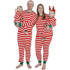 AVAUMA Matching Family Christmas Pajamas  Cotton Holiday PJs for Baby, Toddler, Kids, and Adults (Men & Women) (XL)
