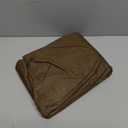 Gogreen Bamboo Rayon Waterproof Pillow Protector, Breathable Pillow Cover, Cooling Pillow Case Protector with Zipper, Super Soft Pillow Case Cover with Zipper (4 Packs, Queen 20"x30", Brown)