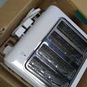 Cuisinart 4-Slice Compact Plastic Toaster, White, CPT-142P1