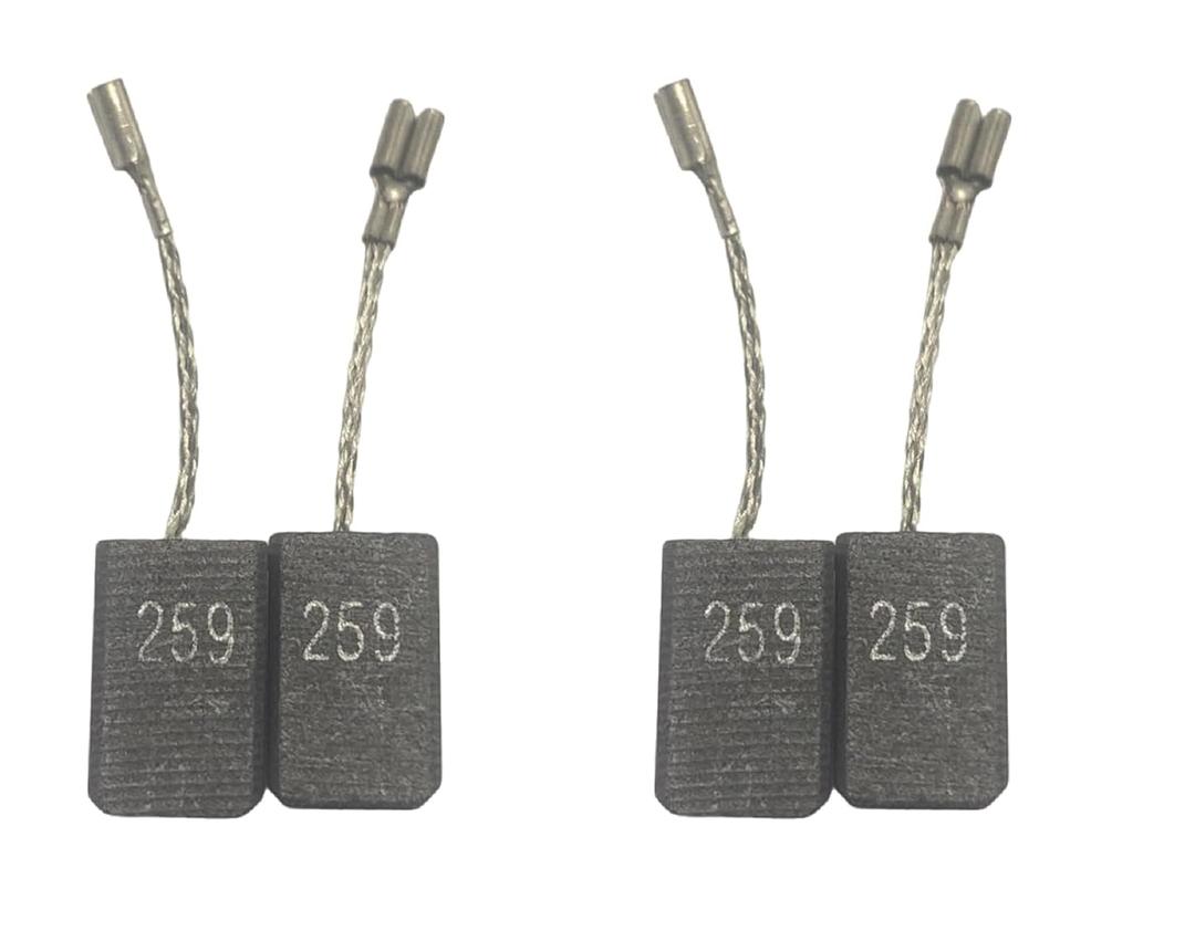 316046800 WE9-125 WE14-125 259 Carbon Brush Set Durable WE14-150 WP8-115 Grinder T1D Replacement 4pcs for Metabo