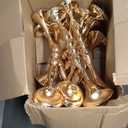 10 Pcs Wedding Flower Stand Metal Flower Centerpieces Stand for Table Hyuetrsa 20 Inch Tall Wedding Flower Vase Centerpieces for Reception Flower Arrangement Candle Holder Party Dinner Home Décor