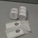 Remote Control Outlet Wireless Light Switch for Household Appliances, Expandable Remote Light Switch Kit, Up to 100 ft Range, FCC Certified, ETL Listed, White (5 Outlets + 2 Remotes)