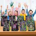 12Pcs Horror Themed Party Favor Gift Candy Bags Goodie Bags Party Supplies for Horror Birthday Party Decorations