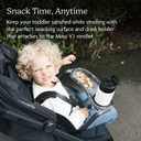 UPPAbaby Snack Tray for Minu V3 Stroller Tray + Cup Holder - Quick Attachment - Dishwasher Safe - Folds with Stroller