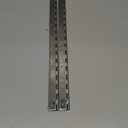 2 Piece 2" x 18" Stainless Steel Piano Hinge, 0.060" / 1/16 Thick Heavy Duty Piano Hinge with Holes, Silver Continuous & Piano Hinges for Wood Furniture Mailbox Tool/Storage Boxes Cabinets Door Piano