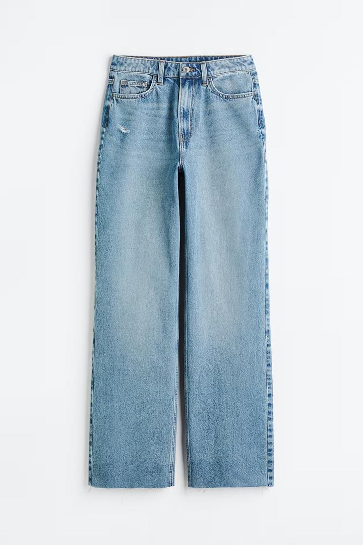 &Denim US12 Wide Ultra High Waist Coupe Large Taille Ultra-Haute