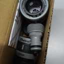 Melnor 65175AMZ 6 Piece Quick Connect Starter Set Connector Bundle, Product Adapter, Product End Connector, Black, Grey