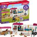 Schleich Horse Club - 227Pc Horse Transporter Playset - Kids 5+ | 42619
Horse Figurine, Equestrian Toy for Girls 5+, Realistic Horse Toy, Screen-Free Imaginative Pretend Play, Party Gifts