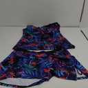 Yonique Womens Underwire Tankini Swimsuits with Skirt Two Piece Bathing Suits Vintage Swimwear, XXL
