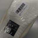 KuaiLu House Slippers for Women Comfortable Memory Foam Plaid Slipper Ladies Warm Fuzzy Plush Fur Lined Winter Home Shoes Orthotic Plantar Fasciitis Arch Support Indoor Outdoor (White)