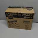 Travel Vacuum Storage Bags for Clothing with Rechargeable Air & Hand Pump, 21 Pack Portable Space Saver Bags, Compression Packing Seal for Luggage and Suitcase, Blankets, Seasonal Storage, 21 Combo Travel Size