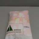 24x16 in Rabbit Bed Large Size - Warm & Comfortable Plush Rabbit Mat Pad with Star Pattern, Double-Sided Flannel Pet Pad Cozy Fleece Bedding for Bunnies, Guinea Pigs, Small Animals, Pink