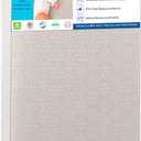 Sealy Baby Flex Cool 2 Stage Breathable Crib Mattress with Toddler Bed Fit, Waterproof & Airy Cotton Cover, 204 Premium Coils, GREENGUARD Gold Certified, Safety & Quality Tested, Made in USA, 52x28"