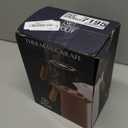 WOLFF - Thermal Coffee Carafe  34oz/1L Insulated Food-Safe Plastic Exterior and Glass Liner, Wood-Style Handle  Keeps Drinks Hot or Cold for Hours, Coffee and Tea Dispenser - Nude Pink, 34floz/1L