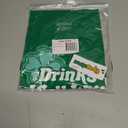 Tipsy Elves Mens St Patricks Day Shirt  Funny Irish Graphic T-Shirt, Green Clover St Patricks Tee (L)