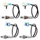 O2 Oxygen Sensor 234-4668, 234-4256 Upstream Downstream Sensor Compatible with 2008 2009 2010 2011 2012 2013 2014 Escalade Chevy Avalanche Silverado Suburban Tahoe GMC Yukon Sierra Set of 4
