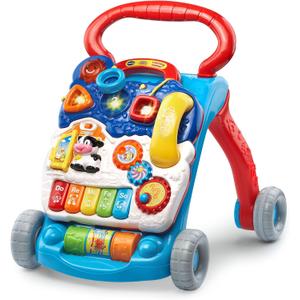 VTech Sit-to-Stand Learning Walker (Frustration Free Packaging), Blue