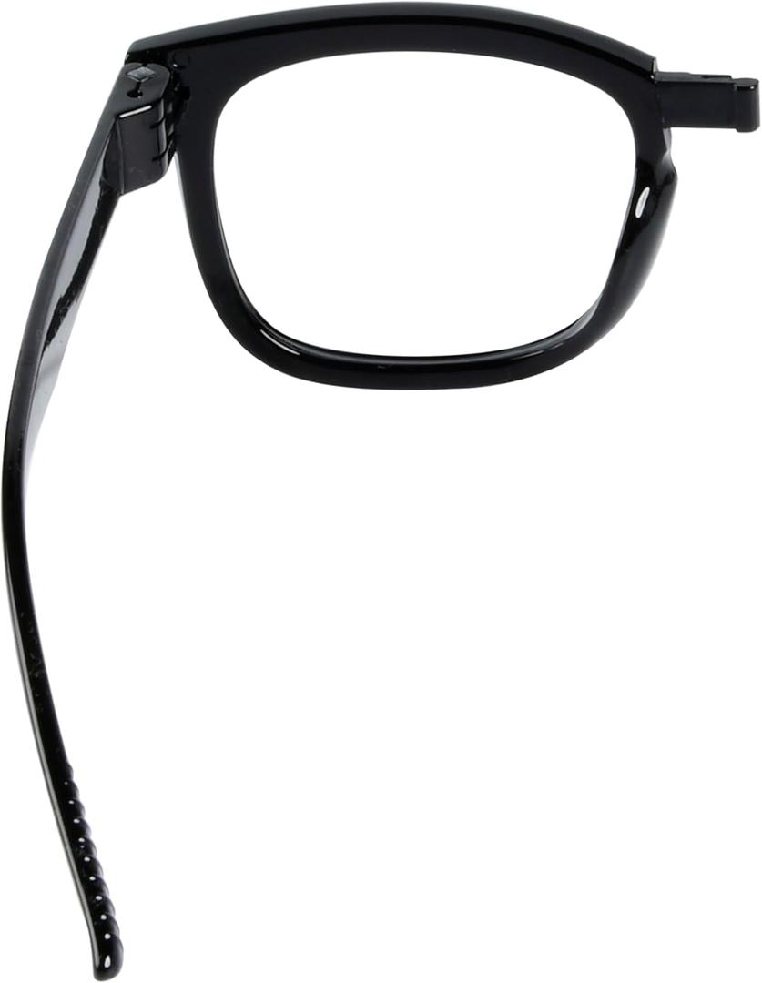 Eyekepper (Must Buy Both Eye) Metalless Reading Glasses Different Strength Each Eye Black-Left Eye +0.00