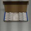 Everest 90 Angled RJ45 Cat6 Keystone Jacks 20-Pack in White - Slim Profile Female RJ45 Connectors - Cat 6 Keystone Jack - Compatible with 90 Angled Speed Termination Tool - easyJACK (B094WB91H3)