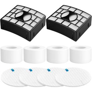 Colorfullife Filter Replacement for Shark Rotator DuoClean Powered Lift Away Speed Vacuum NV680 NV681 NV682 NV683 NV800 NV801 NV803 UV810, Replaces Part XHF680 and XFF680