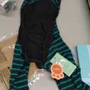 Kuoser Dog Recovery Suit, Anti Licking Dogs Rear Leg Sleeve, Abdominal Dog Surgical Suit with Dog Pants Cover Protect Wounds, Dogs Elbow Protector Soft Pet Surgery Onesie Cone Alternative, Green L