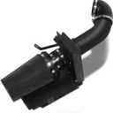 MOOSUN 4 inch Cold Air Intake Black Tube + Heat Shield for 1999-2006 GMC/Chevy V8 4.8L/5.3L/6.0L Silverado 1500/2500/3500 Black