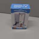 Interactive Cat Toys for Indoor Cats: Automatic Flying Bird Feather Wand Chase Exercise Enrichment Stimulation, USB Rechargeable Durable Safe Hanging Toy for Bored Kittens Adult Multi Cat Households (White)