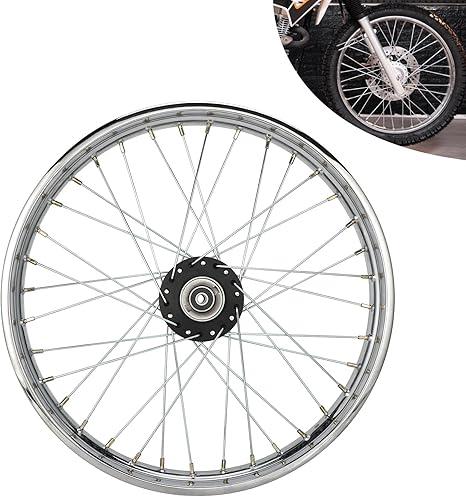 Front Wheel Rim for Hawk 250,21-1.6 Alloy Steel Motorcycle Hub Rims with Spoke for Hawk250/Hawk 250cc