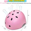 BURSUN Kids Bike Helmet Ventilation & Adjustable Toddler Helmet for Ages 2-14 Kids Boys Girls Multi-Sport Helmet for Skateboard Roller Skateing Bicycle Scooter blance Bike, Medium: 20.47"-22.83" / 8-14 years
