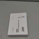 GAOY Cordless Nail Lamp with Stand, Mini Handheld UV Light with LCD Display for Gel Nails, Rechargeable USB Nail Dryer for Fast Curing, Silver