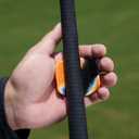 Pro Golf Grip Trainer - 3 Rotation Control Golf Swing Training Aid | PGA-Validated Golf Training Aid for Posture Correction | Ergonomic Swing Grip Pad with Pressure Sensors (Orange)