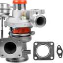 GT1446 Turbocharger with Gasket Replacement for Dodge Dart Fiat 500 Jeep Renegade 1.4L Turbo 2013-2023 Part# 04892938AB, 04892938AC