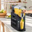 Slushie Machine Professional Slushy Maker,64 oz Frozen Drink Maker with 5 Pre-Set Programs for Milkshake,Frappe,Margarita,Cold Drink,No Ice Needed