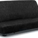 Leader Accessories Special Yarn Blanket Black Full Size Pickup Trucks Bench Seat Cover Universal Work with Bench Seats
