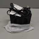 Gaiatop Mini Space Heater, Lightweight PTC Ceramic Fast Heating 500W Energy Efficient for Indoor Use, Overheating & 45° Tip-Over Protection, Portable Desk Electric Heaters for Office Home Black